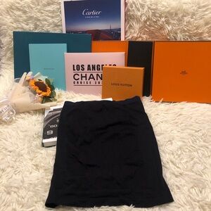 Armani Exchange Black and Navy Top